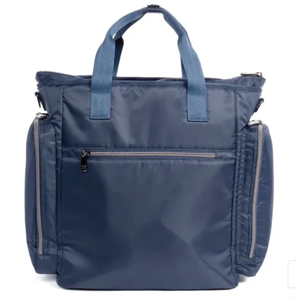 Lug Bustle Convertible Tote Bag in Indigo Blue - Picture 4 of 11